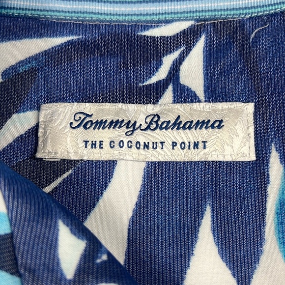 Tommy Bahama The Coconut Point Men’s Size XL Hawaiian Camp Shirt Button Down - Picture 6 of 13